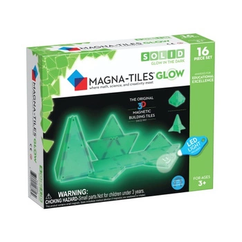 MAGNA-TILES® Klocki magnetyczne Glow 16 el.