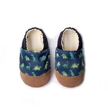 Kapcie dziecięce TITOT Dinozaury Navy Dino, rozmiar 26
