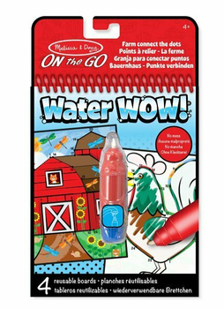 Kolorowanka WaterWow - książeczka Kształty Kropki