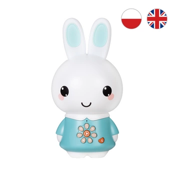 Zabawka edukacyjna Króliczek Alilo Honey Bunny G6PRO turkusowy