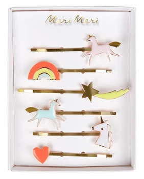 Meri Meri - Wsuwki do włosów Kraina jednorożców