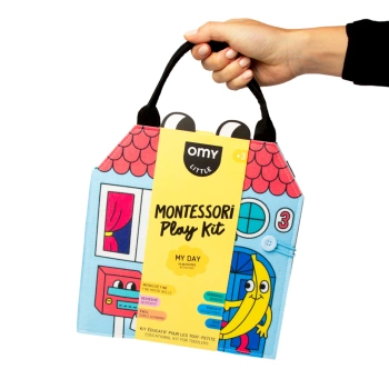 MONTESSORI MIĘKKA KSIĄŻKA AKTYWIZUJĄCA - MÓJ DZIEŃ