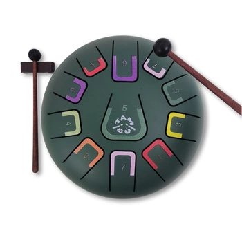 Tambu - bębenek językowy - Dark Green Mat