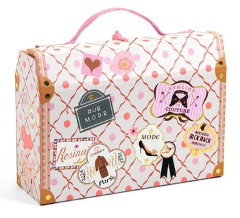 Walizeczka z zestawem papierniczym TINOU