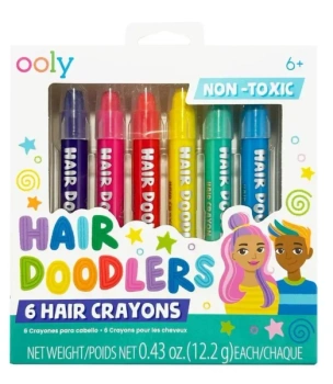 Kredki do Włosów Hair Doodlers, 6 szt.