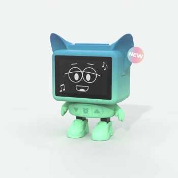 Tańczący budzik - niebieski 