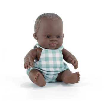 Lalka chłopiec Afrykańczyk 21cm Miniland My Friends & Me