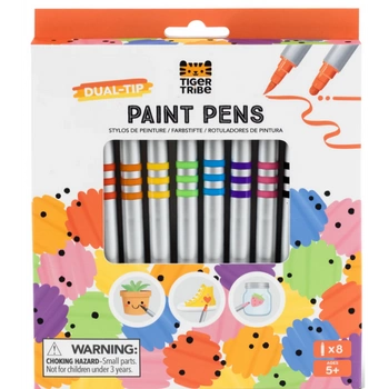 Tiger Tribe Dwustronne Markery Permanentne