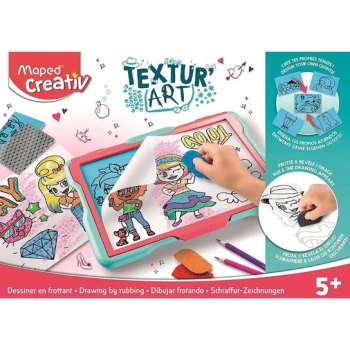 Creativ tablica Textur’Art fashion odrysowywanie/teksturowanie