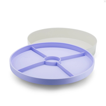 Jellystone, Tacka sensoryczna Play Tray 2w1Lilac, kolor fioletowy