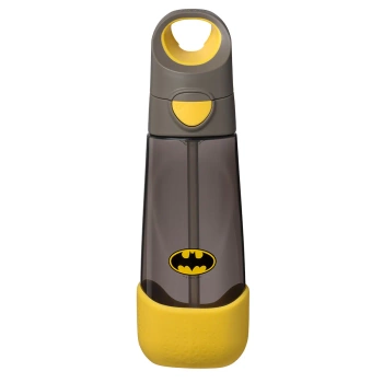 Batman by b.box Butelka na wodę tritanowa ze słomką 600 ml