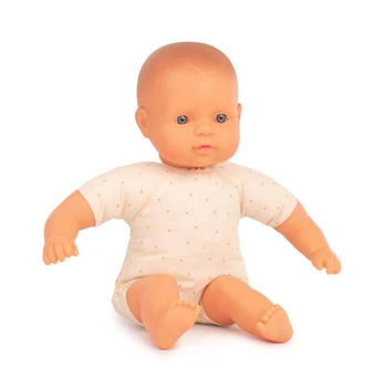 Lalka z miękkim brzuchem Rasa Europejska 32cm