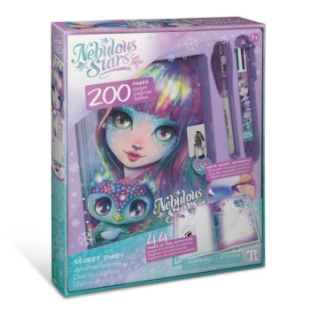 Pamiętnik na kłódkę – z niewidzialnym pisakiem Isadora Nebulous Stars