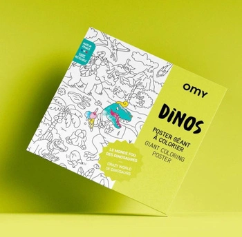 KOLOROWANKA OGROMNA DINOZAURY
