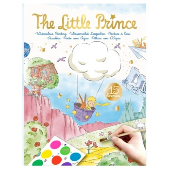 Magiczne malowanie akwarelami - Mały Książę
