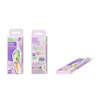 Zakładki do książki - Ptaki (Malowanie wodą)