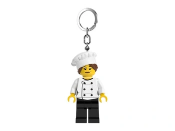 Brelok z latarką LEGO® Minifigures™–Kucharka