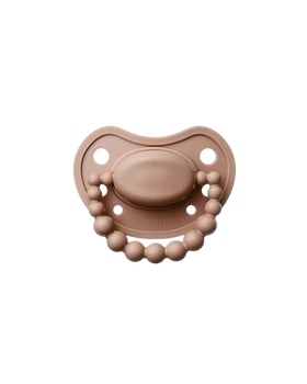 LUU KIDS Smoczek 0-3m. MILK HAZELNUT