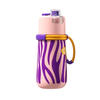 Bidon ze spryskiwaczem (Różowy)