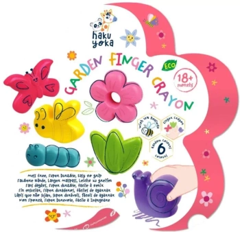 Kredki na palce - Ogród