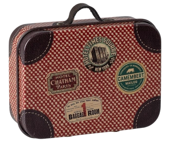 Akcesoria dla lalek - Suitcase, Micro - Red