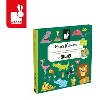 Magnetyczna układanka - afrykańskie zwierzęta - magneti'stories